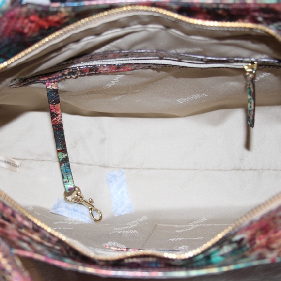 NWT BRAHMIN Elaine Shapeshifter Melbourne Leather - Picture 6 of 7